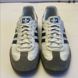 adidas Originals White and Gray Sneakers